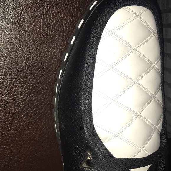 Black & White Casual Shoes